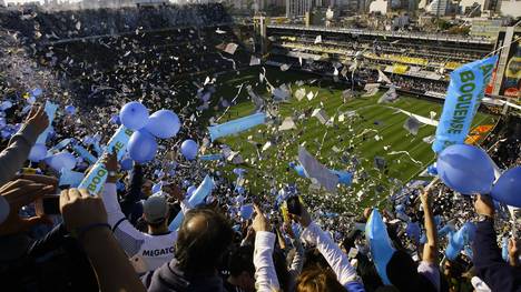 General view of Boca Juniors' stadium La