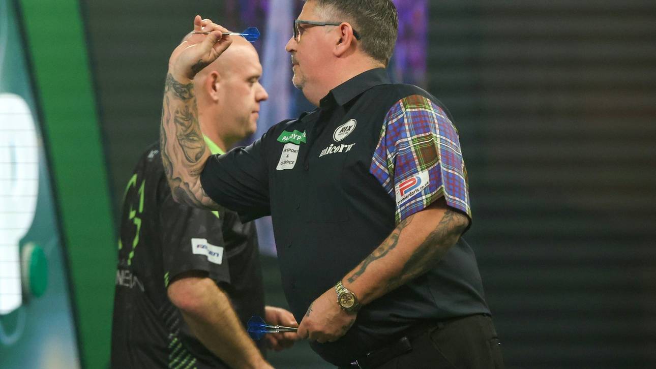 Darts-WM: Anderson und Searle ziehen in das Halbfinale ein