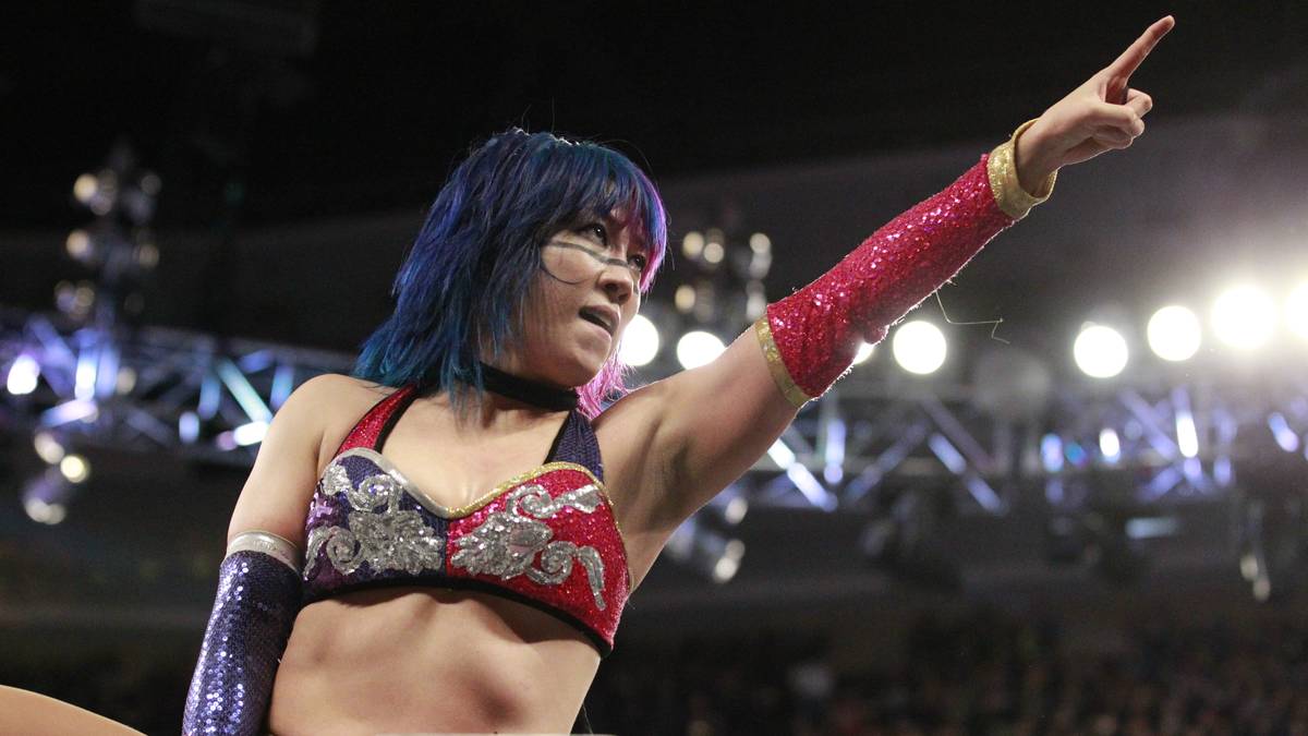 Asuka gewann 2018 den ersten WWE Royal Rumble der Frauen