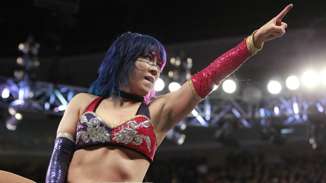 Asuka gewann 2018 den ersten WWE Royal Rumble der Frauen