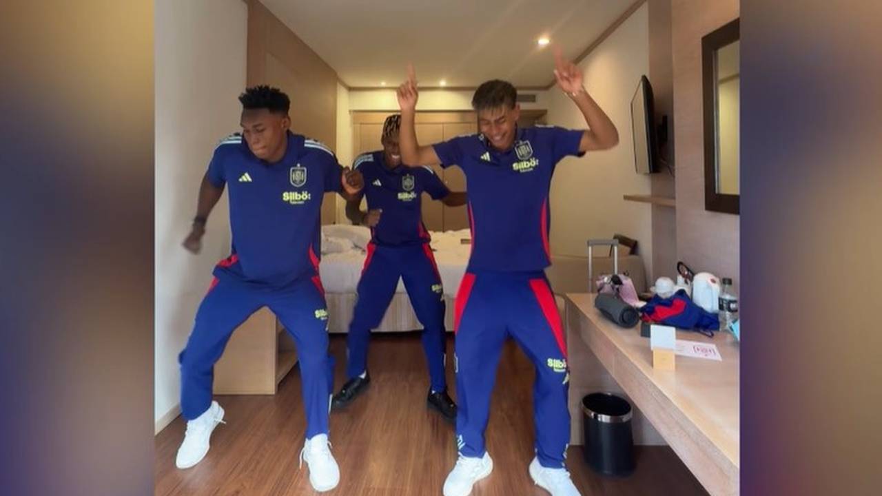 Spanien-Stars gehen mit Hotelzimmer-Tanz viral