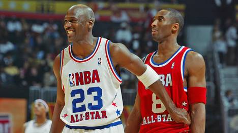 Michael Jordan Kobe Bryant All-Star-Game NBA