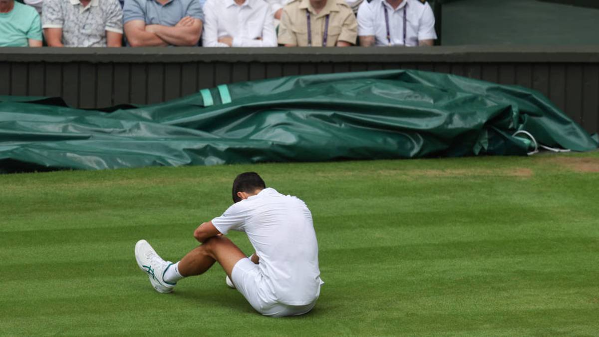 Für Novak Djokovic endet in Wimbledon eine bemerkenswerte Serie
