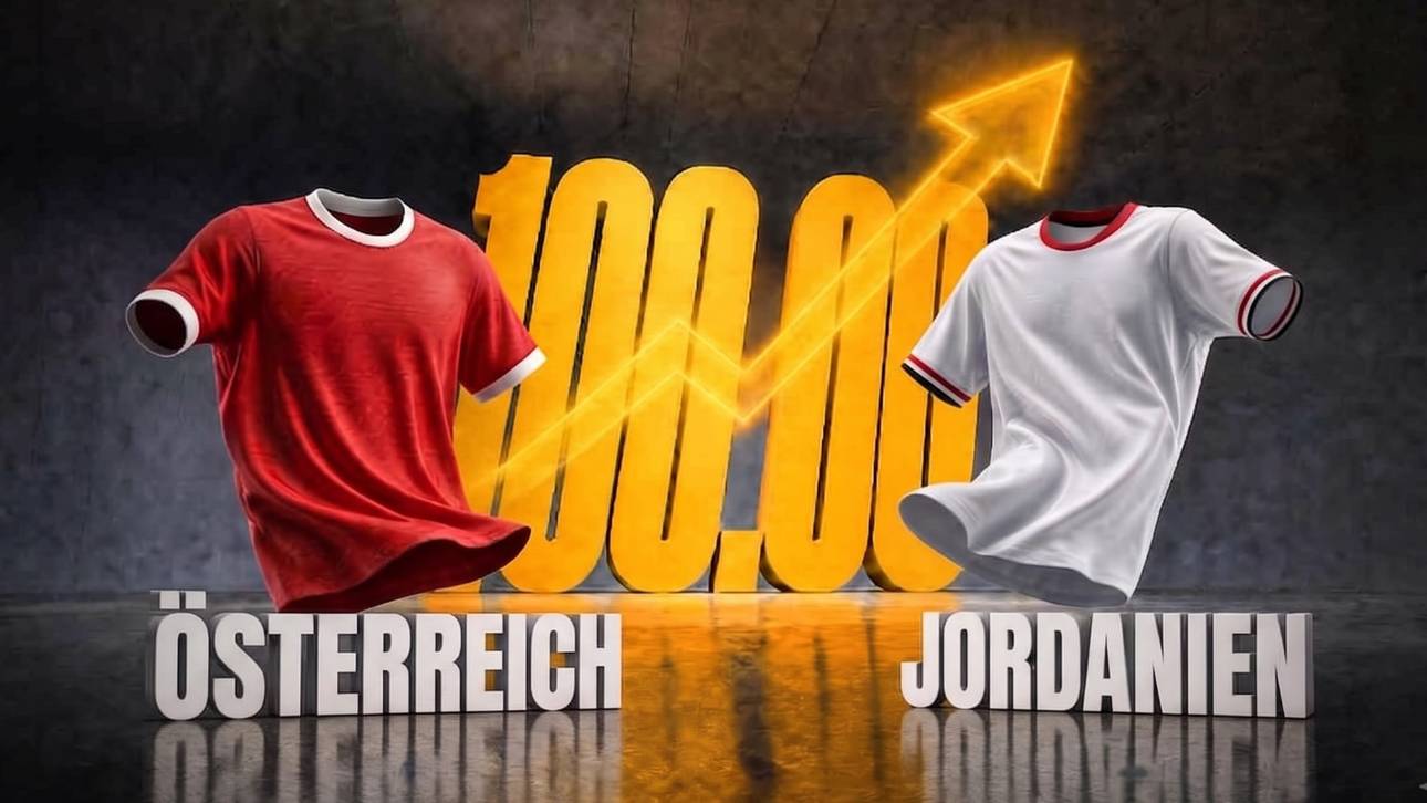 WM-HAMMER! Quote 100,00 auf Österreich-Sieg gegen Jordanien – Bwin zündet den Turbo!