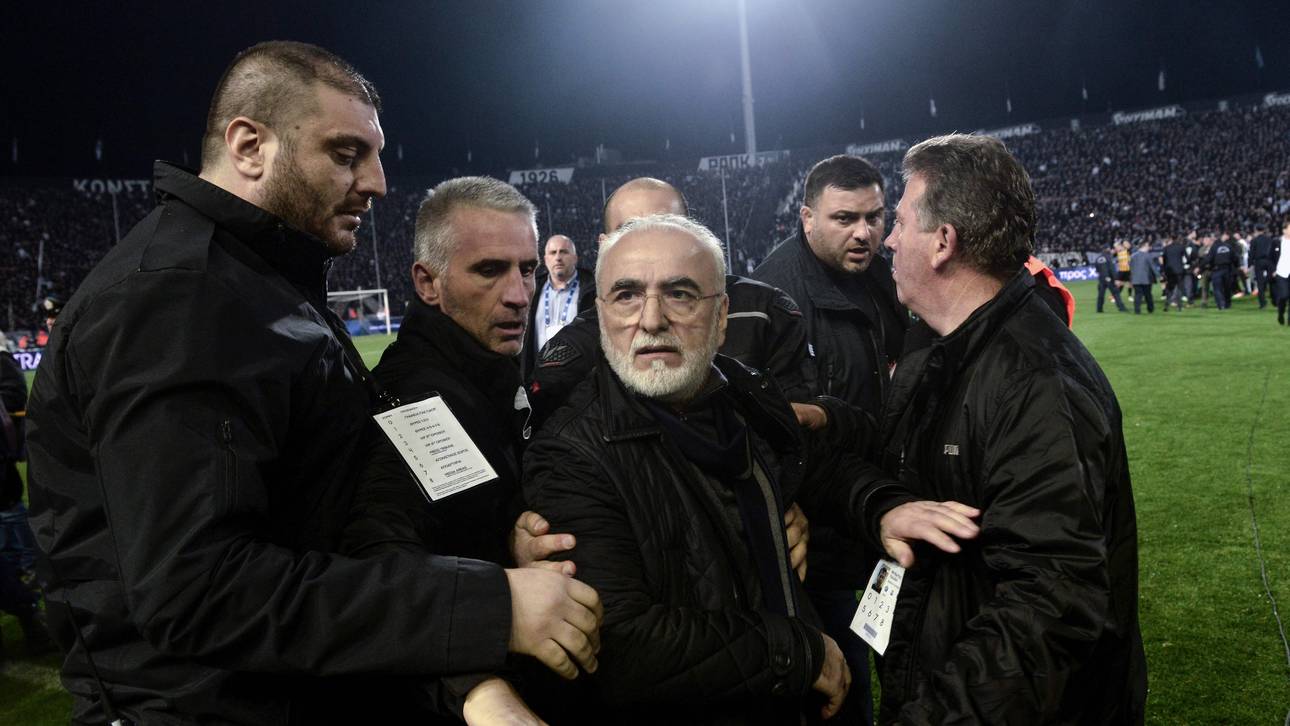 Waffenvorfall: PAOK-Boss sagt sorry