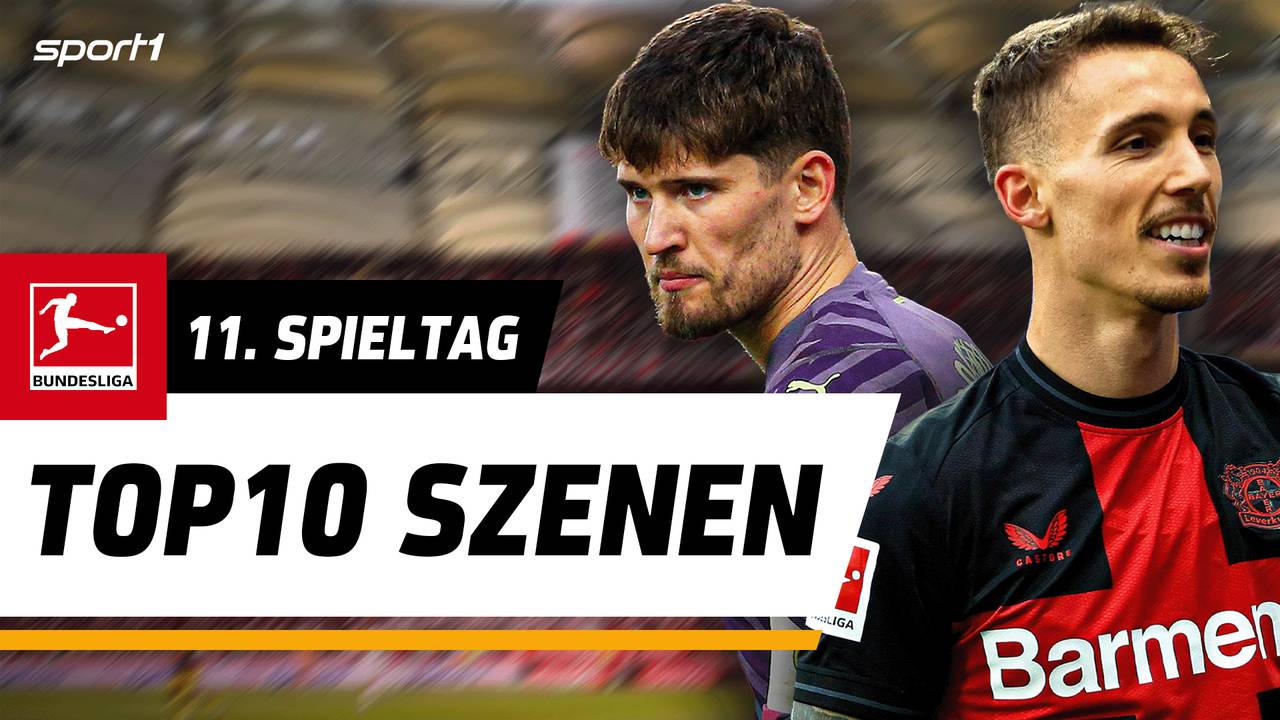 Zauberfuß und Mega-Comeback: Die Top 10 Szenen des 11. Spieltags | Bundesliga