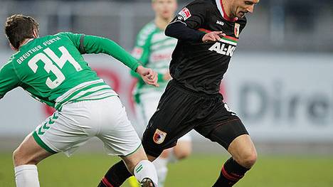 Dominik Reinhardt hat in der Hinrunde kein Bundesligaspiel bestritten