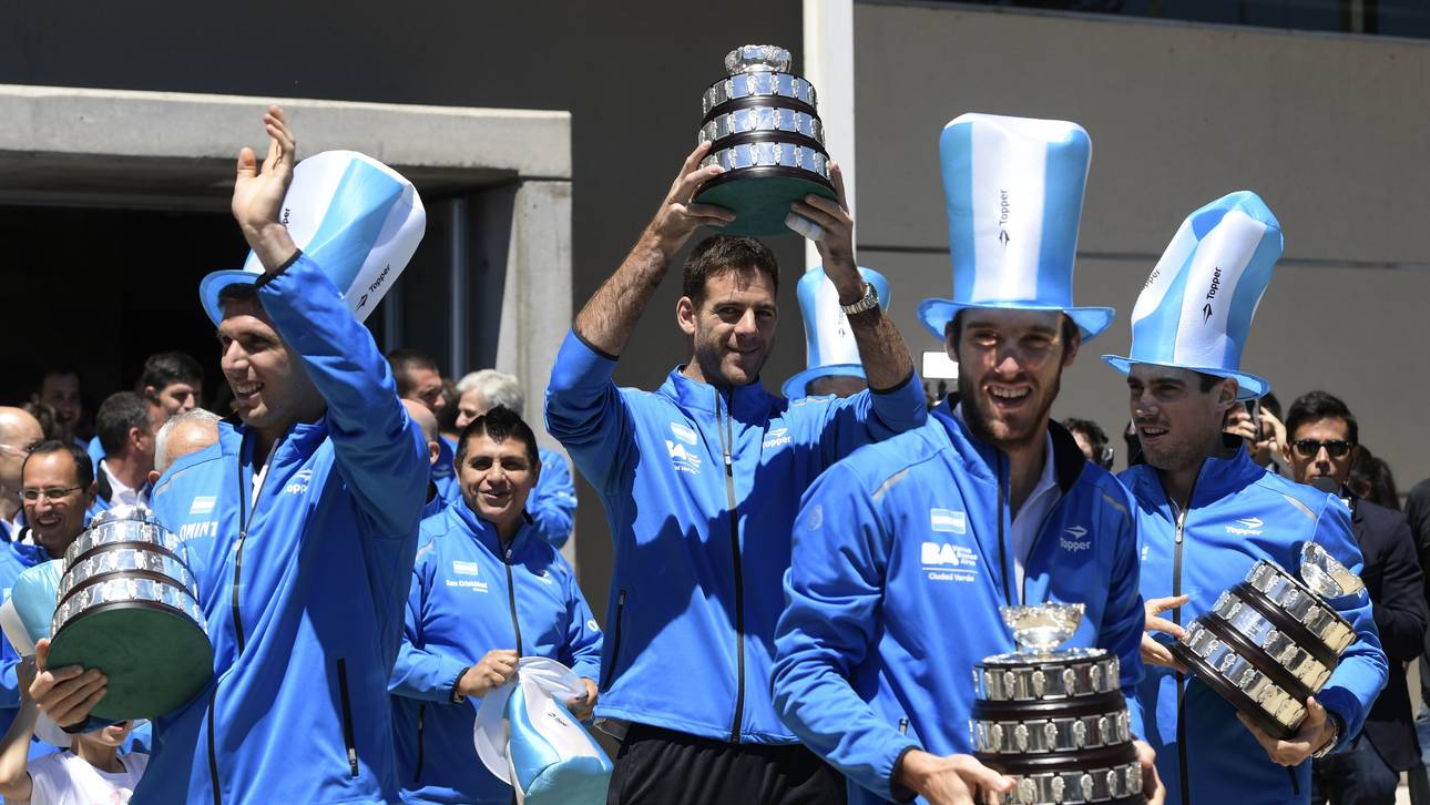 Argentinien feiert del Potro und Co.