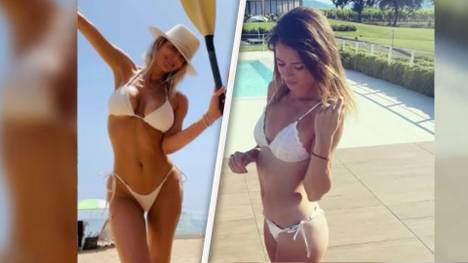 Für die WTA-Damen steht in der tennisfreien Zeit Relaxing auf dem Programm. Am besten natürlich im Bikini in der Sonne...