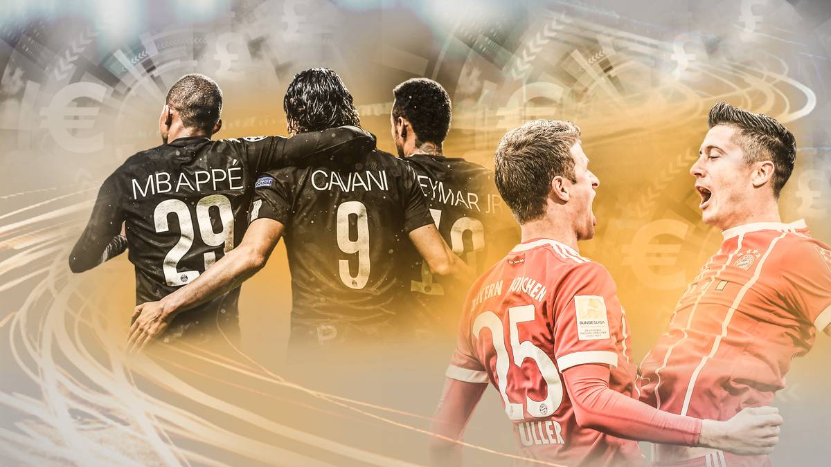 Aus dem UEFA-Finanzbericht für das Jahr 2016 geht hervor, wie viel Europas Topklubs für die Gehälter ihrer Spieler ausgeben. In den Top 20 tauchen drei deutsche Klubs auf