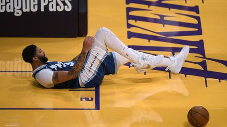 Schlechte Nachrichten für die Los Angeles Lakers: Der Titelfavorit muss wohl mehrere Wochen ohne Superstar Anthony Davis auskommen. 