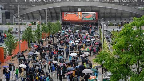 Auch im Donnerstag regnete es in Paris