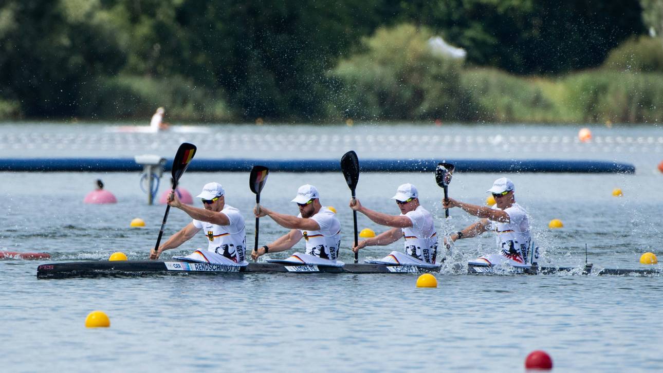 Kajak-Vierer verpasst WM-Medaille