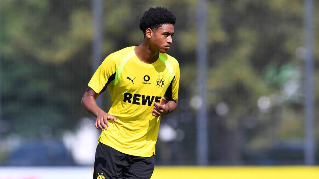 Enzo dos Santos im BVB-Training