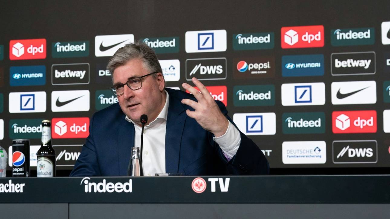 Nach Wutrede: Eintracht-Vorstand Hellmann kritisiert Glasner