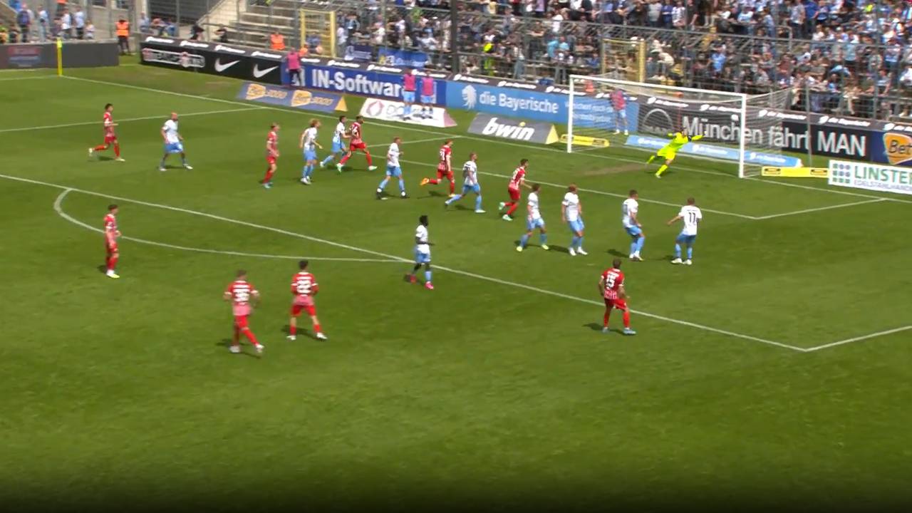 TSV 1860 München - SC Freiburg II (Highlights)