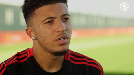 Jadon Sanchos Wechsel von Borussia Dortmund zu Manchester United ist nun unter Dach und Fach. Im ersten Interview als Spieler der Red Devils spricht der 21-Jährige über seinen neuen Klub.