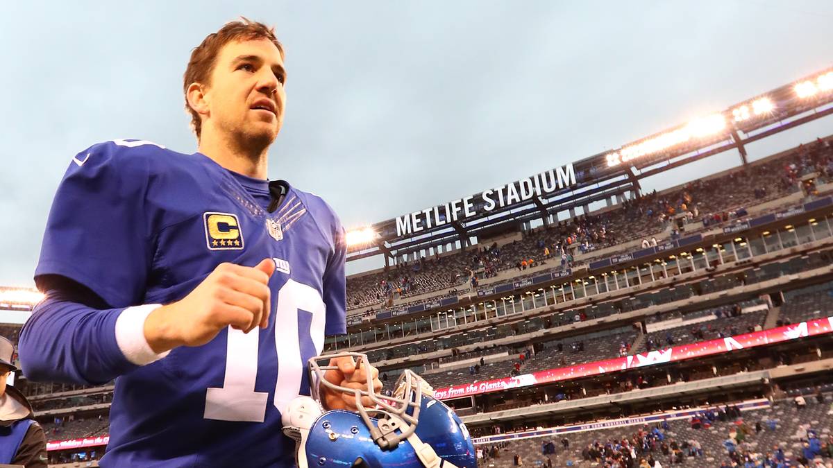 PLATZ 13 - ELI MANNING (American Football, New York Giants): 45 Mio. - Gehalt/Preisgelder: 37 Mio., sonstige Einkünfte: 8 Mio.