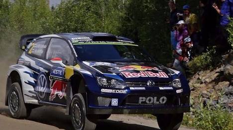 Jari-Matti Latvala führt die Rallye Finnland nach dem zweiten Tag an