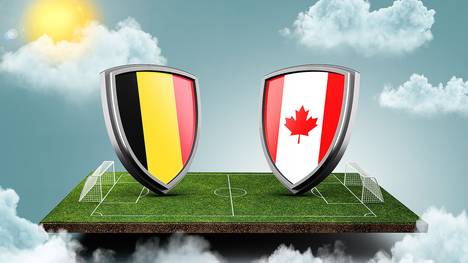 Belgien vs. Kanada bei der WM 2022 in Katar