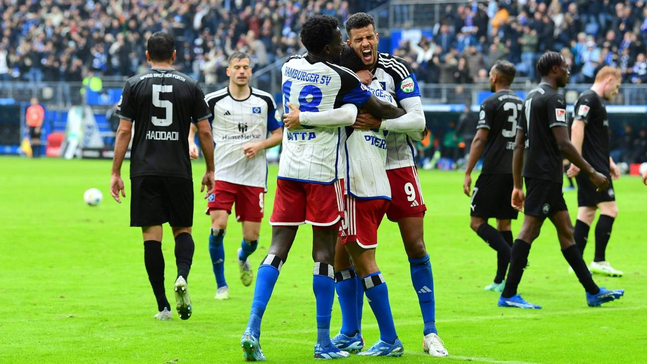 HSV beendet Minikrise – St. Pauli bleibt Spitzenreiter