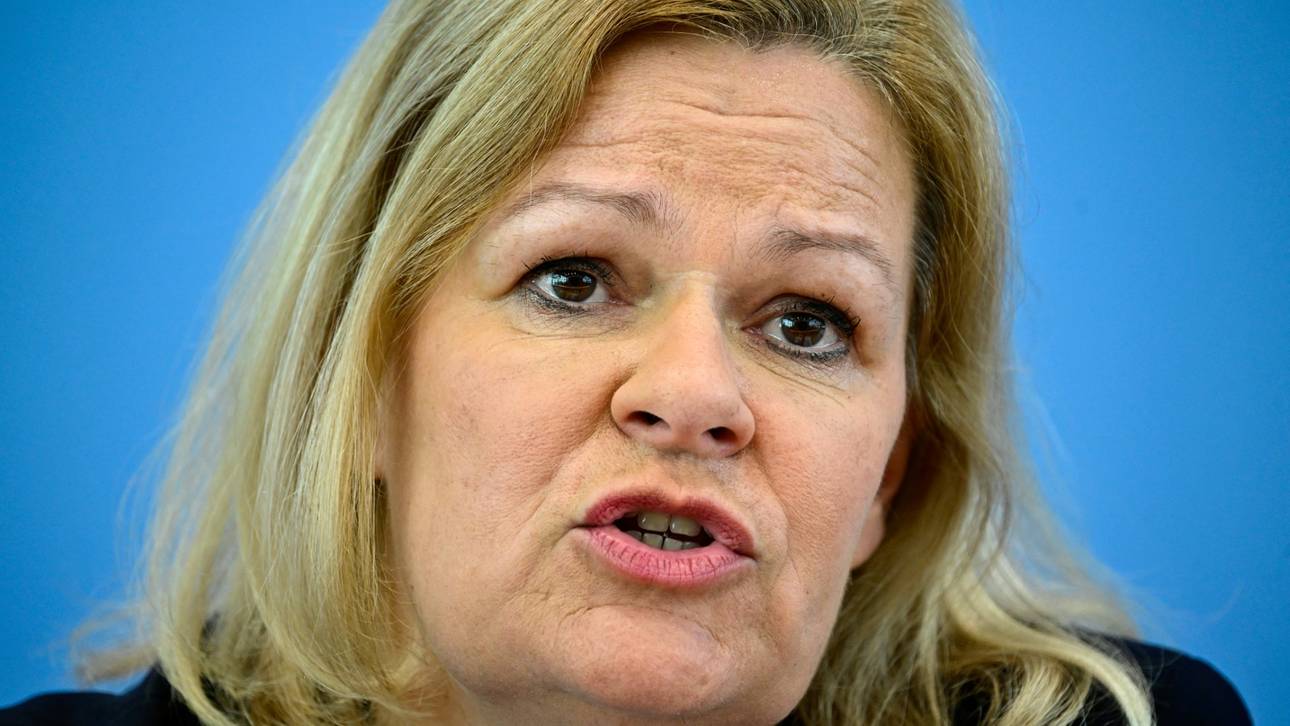 Auch Bundesinnenministerin Nancy Faeser bezieht nach dem Jubel-Eklat um den türkischen EM-Helden Merih Demiral Stellung.