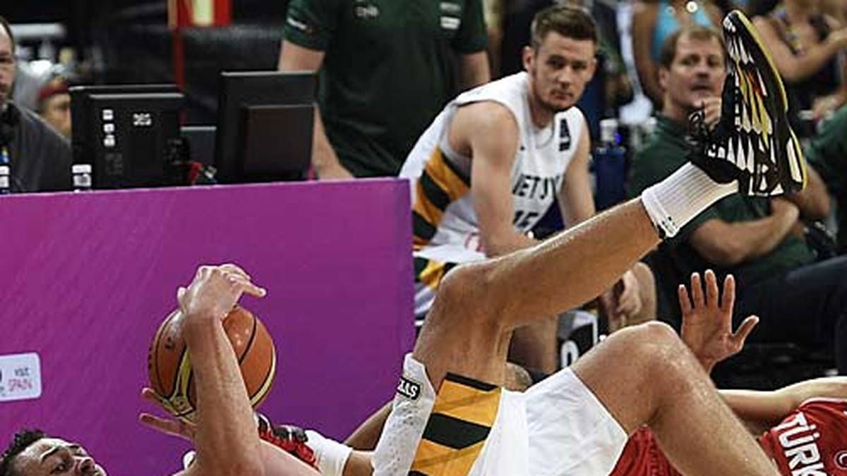 Härter umkämpft ist die erste Viertelfinalpartie zwischen Litauen und der Türkei