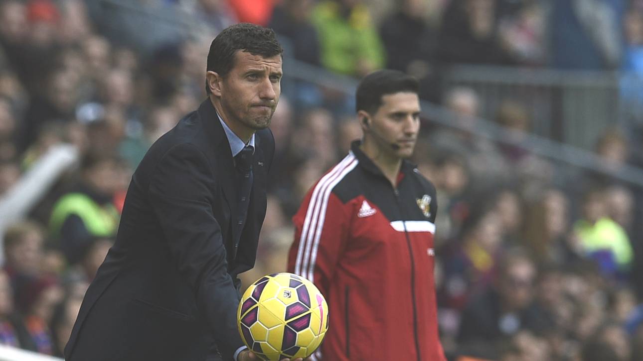 Trainer Javi Gracia vom FC Malaga