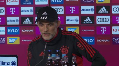 Bayern-Trainer Thomas Tuchel schwärmt von Joshua Kimmich und den anderen Bayern-Führungsspielern.