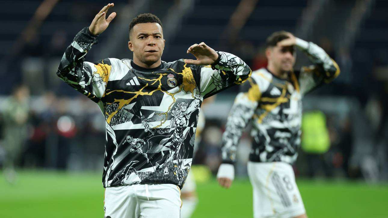 Kylian Mbappés Einsatz gegen Manchester City ist fraglich