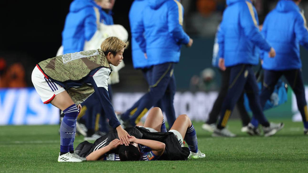 Tränen-Drama bei Japan-Aus