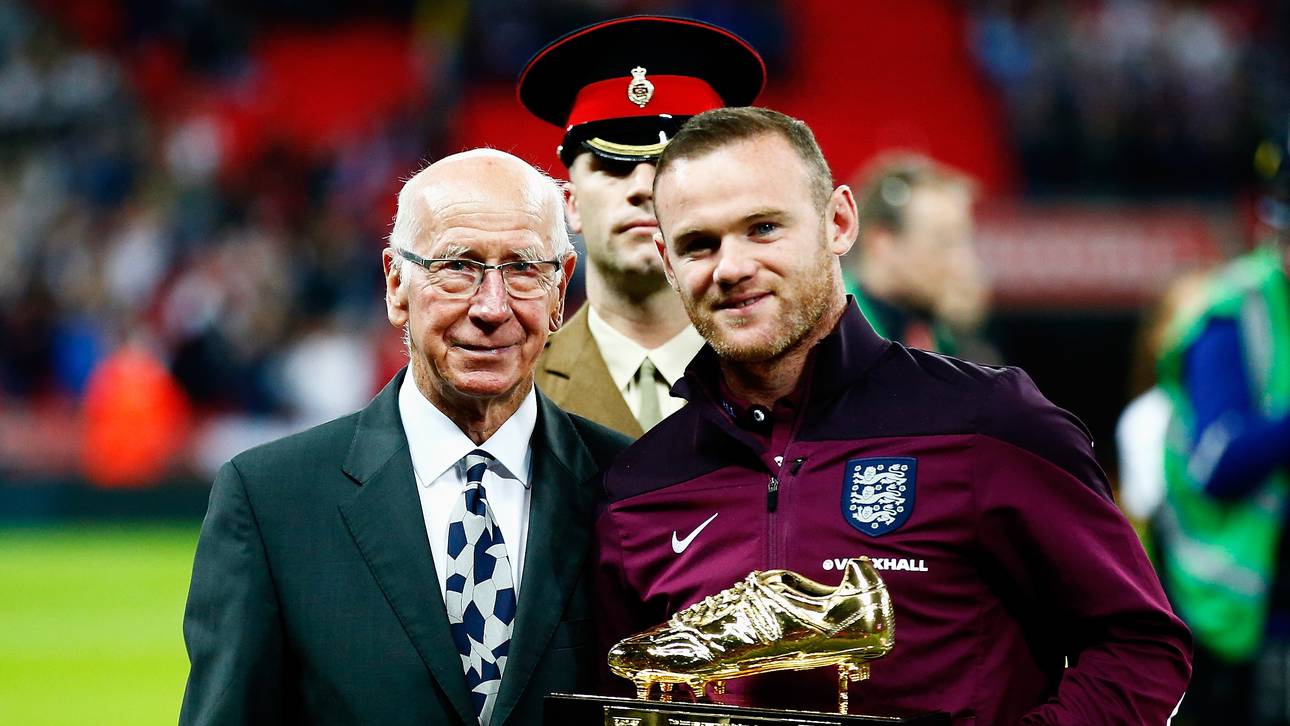 Rooney erhält Goldenen Schuh