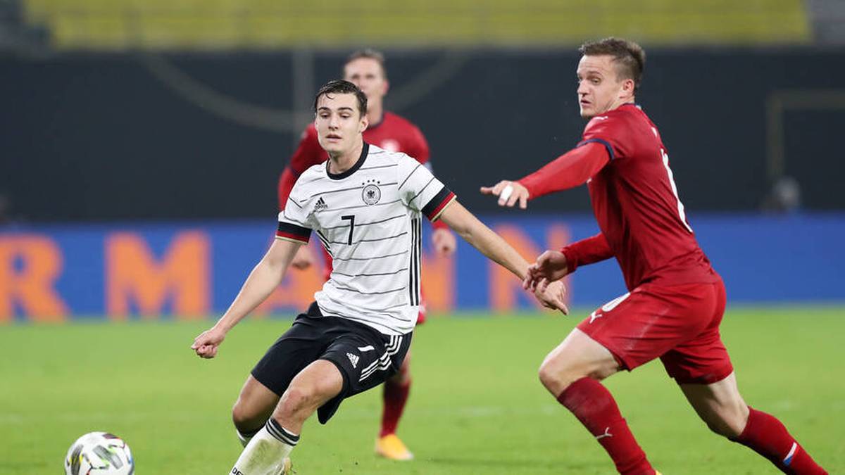Florian Neuhaus überzeugte im Länderspiel gegen Tschechien