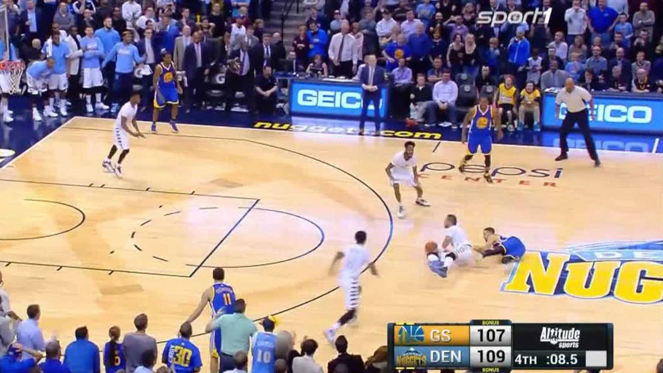 Curry verstolpert Warriors-Sieg