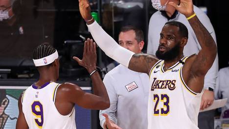 LeBron James und Rajon Rondo führten die Lakers zum Sieg