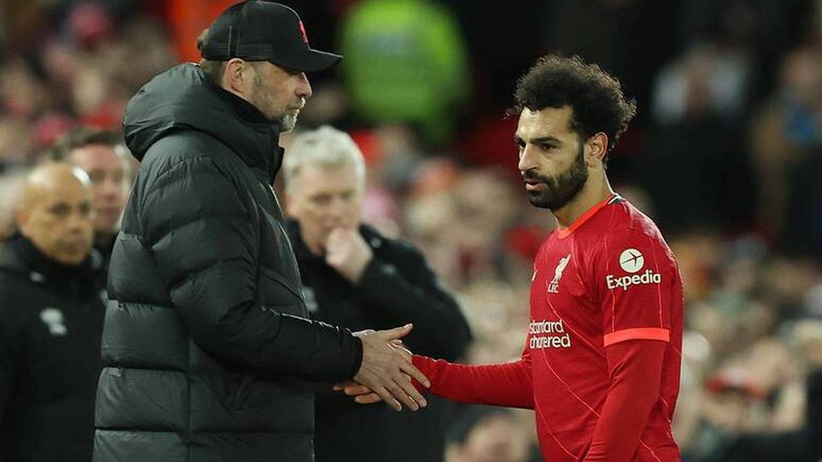 Erfolgreiches Duo: Mohamed Salah (r.) und Trainer Jürgen Klopp beim FC Liverpool
