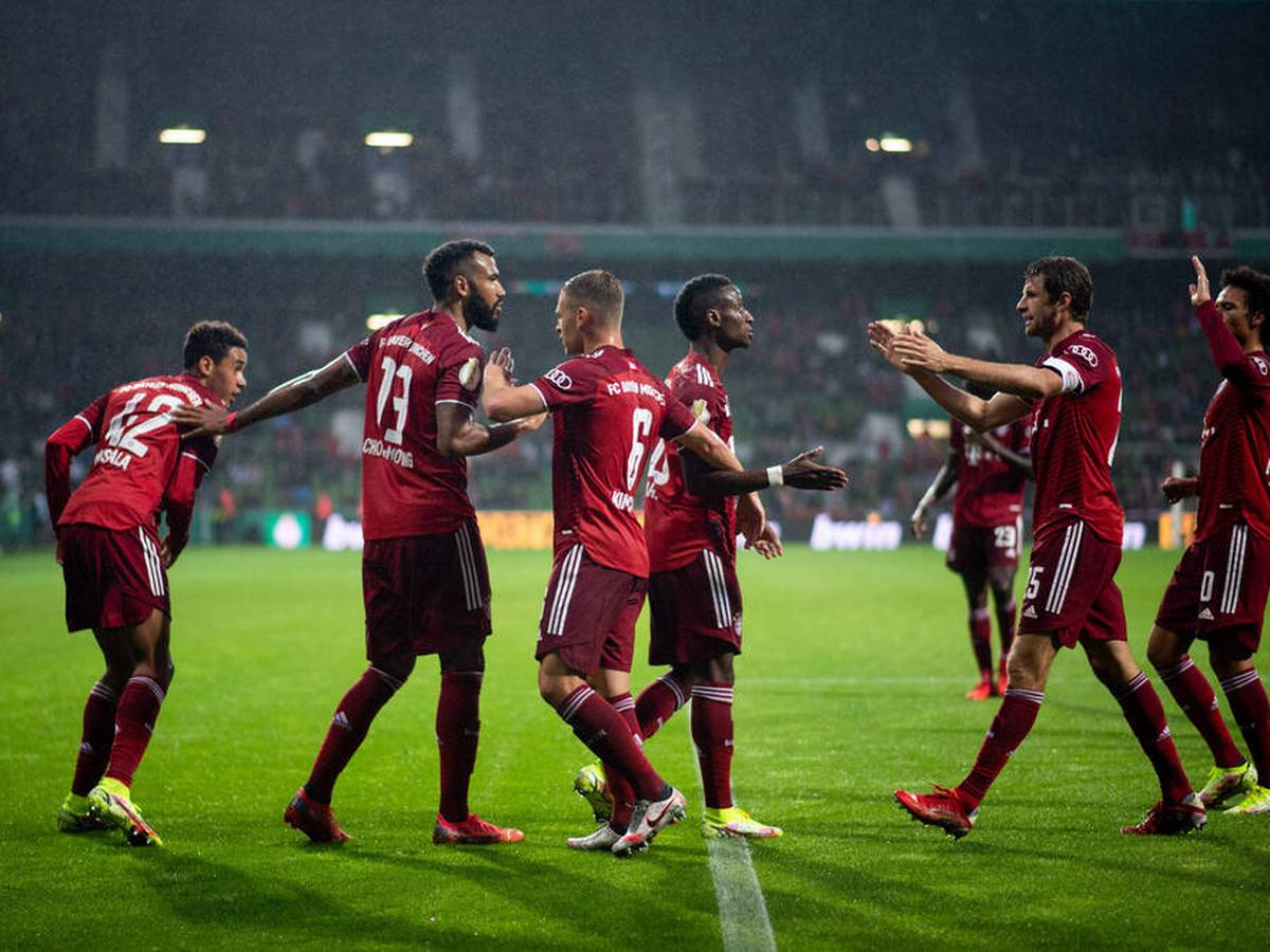 Dfb Pokal Bremer Sv Fc Bayern 0 12 Musiala Und Choupo Moting Treffen