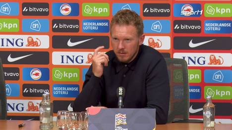 Julian Nagelsmann bemängelte beim Nations-League-Match gegen die Niederlande die Leistung des Schiedsrichters. Im Endeffekt hätte er sich das Reklamieren sparen können, gestand der Bundestrainer anschließend.