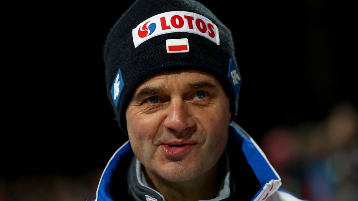 BISCHOFSHOFEN, AUSTRIA - JANUARY 06: Stefan Horngacher, head coach of Poland reacts after the FIS Nordic World Cup Four Hills Tournament on January 6, 2018 in Bischofshofen, Austria.  (Photo by Alexander Hassenstein/Bongarts/Getty Images)