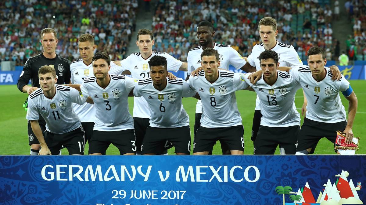 Angeführt von einem überragenden Leon Goretzka gewinnt Deutschland gegen Mexiko mit 4:1 und steht im Finale des FIFA Confederations Cup. Weil sich das Team von Bundestrainer Joachim Löw aber nach hinten auch einige Nachlässigkeiten erlaubt, kann sich auch Torhüter Marc-Andre ter Stegen auszeichnen. Die deutsche Mannschaft in der Einzelkritik