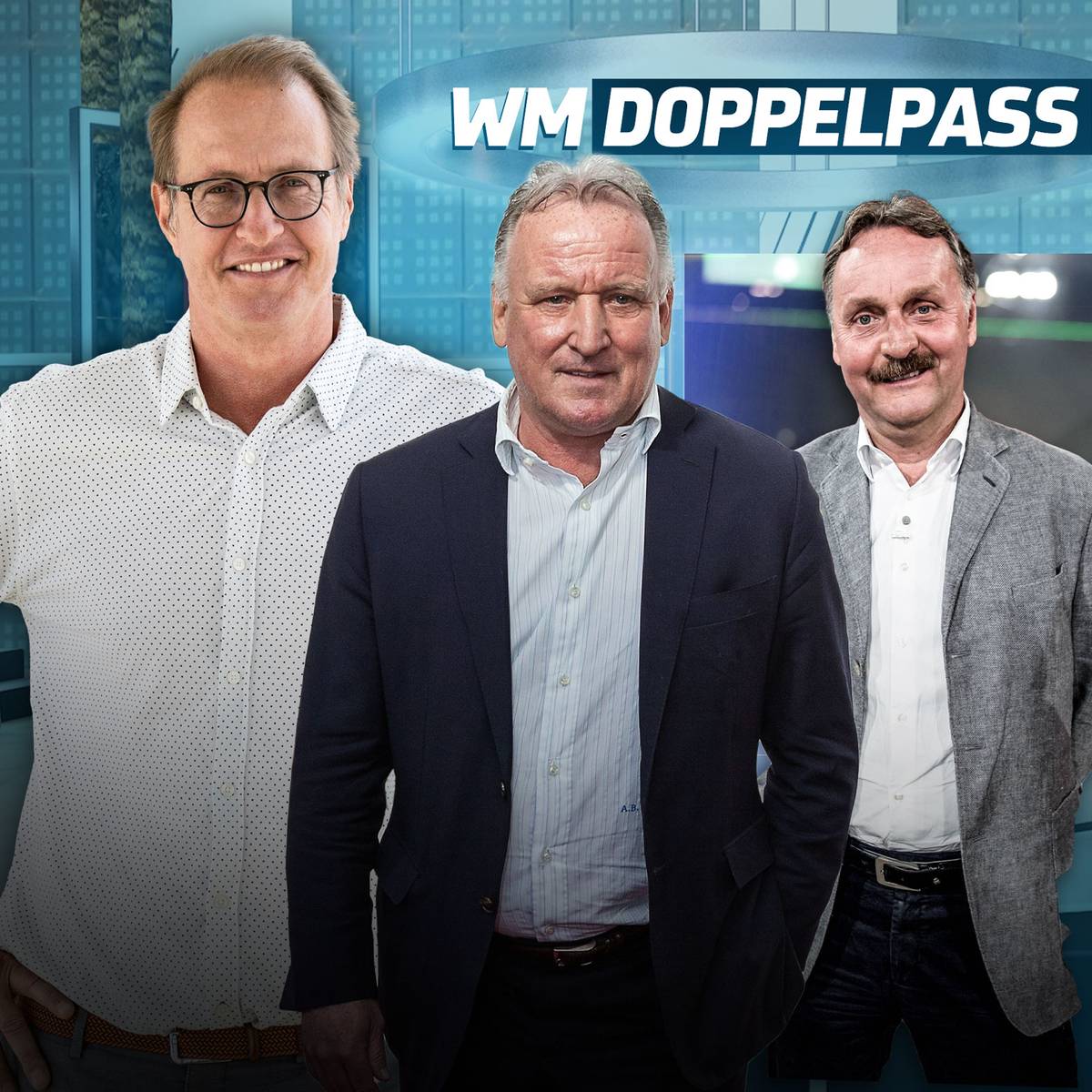 WM 2022 Der WM Doppelpass sonntags LIVE auf SPORT1 mit Andi Brehme und Peter Neururer