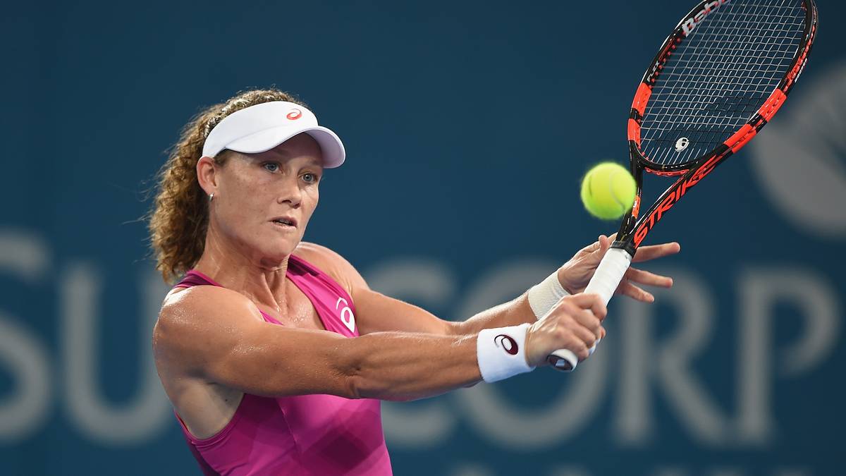 SAMANTHA STOSUR (PLATZ 77): Nach ihrem Erfolg im US-Open-Finale 2011 gegen Serena Williams stand die Australierin auf Platz 4 der Weltrangliste und gehörte zur absoluten Weltspitze. Stosur sorgte jüngst mit dem Erfolg im Doppel bei ihrem Heimspiel bei den Australian Open für ein kleines Ausrufezeichen - nach einer langen Durststrecke