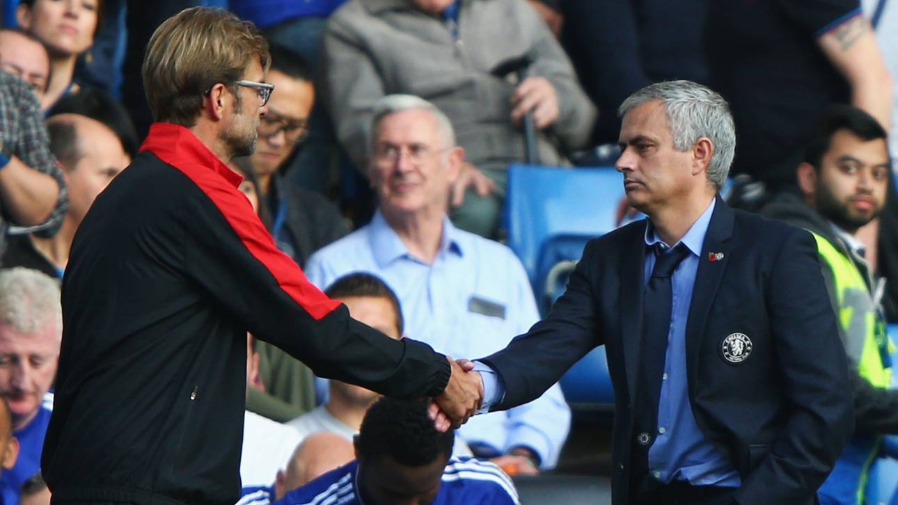 Mourinho äfft Klopp nach