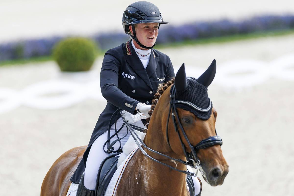 Deutsches Dressur-Team auf Goldkurs