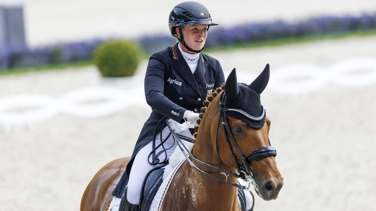 Deutsches Dressur-Team auf Goldkurs