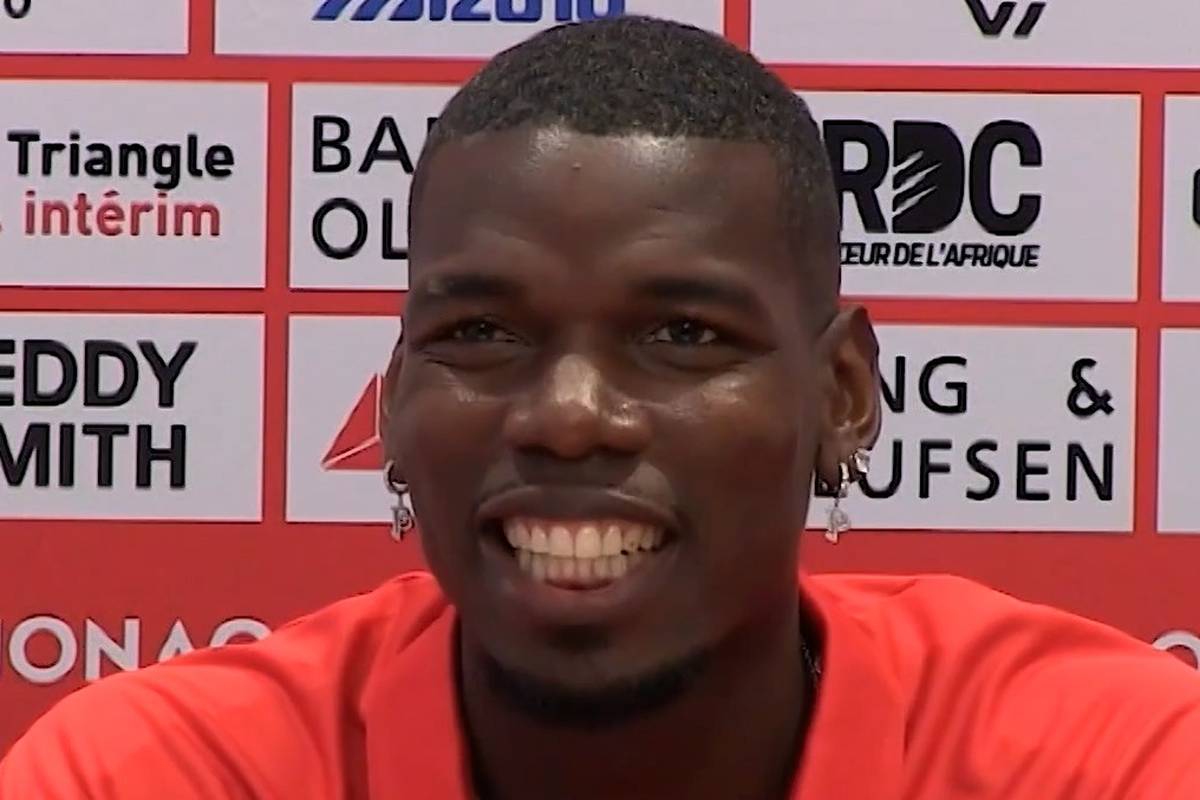 Paul Pogba zeigt sich bei der offiziellen Vorstellung bei AS Monaco emotional. Nach den vielen Rückschlägen in der Vergangenheit sei der Neustart bei den Monegassen ein "echter Glücksfall".