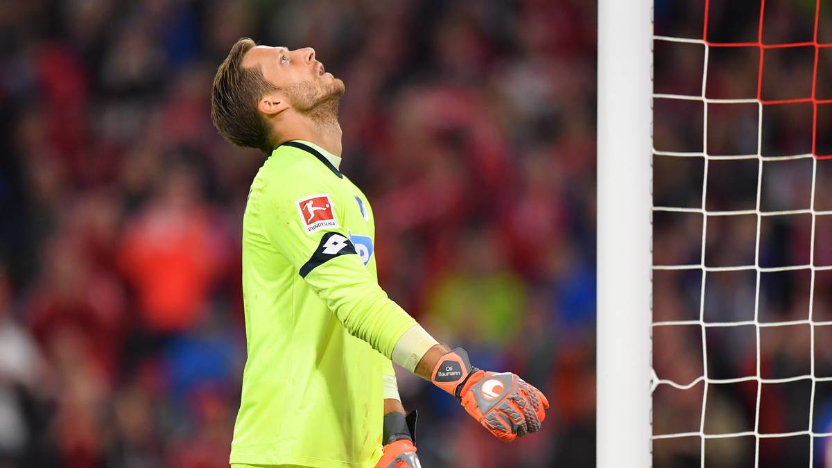 PLATZ 13: OLIVER BAUMANN (TSG Hoffenheim): Weisse Westen: 5 - Gegentore: 51