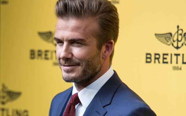 David Beckham Kickt Fur Tv Dokumentation Auf Allen Sieben