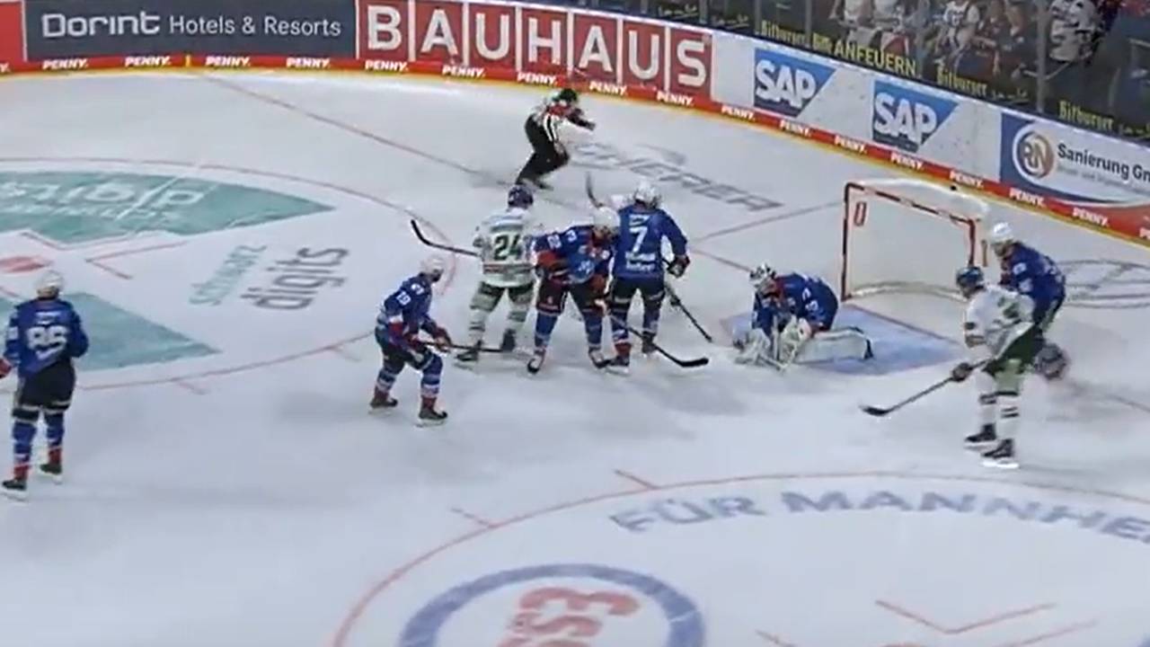 Adler Mannheim - Augsburger Panther | DEL-Highlights im Video