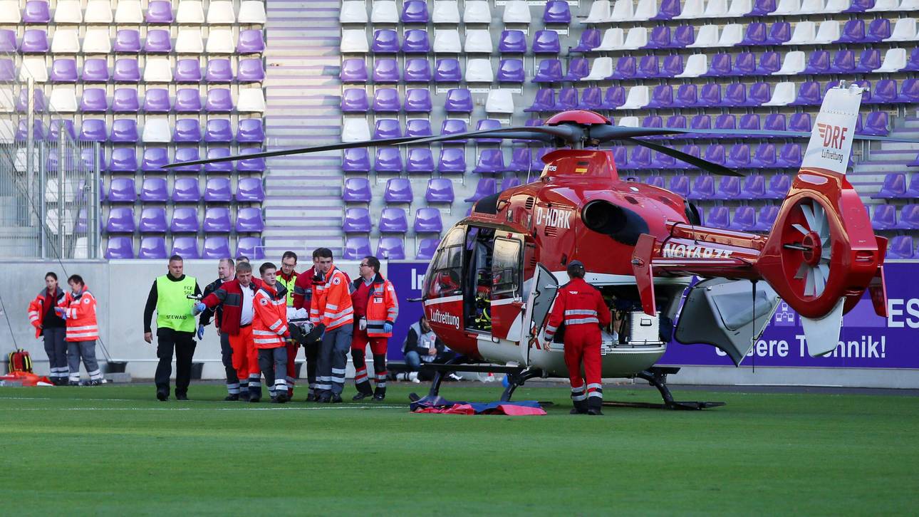 HSV siegt – aber Sorge um Fan